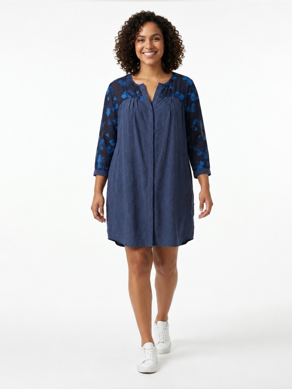 3 Stones cotton linen dress